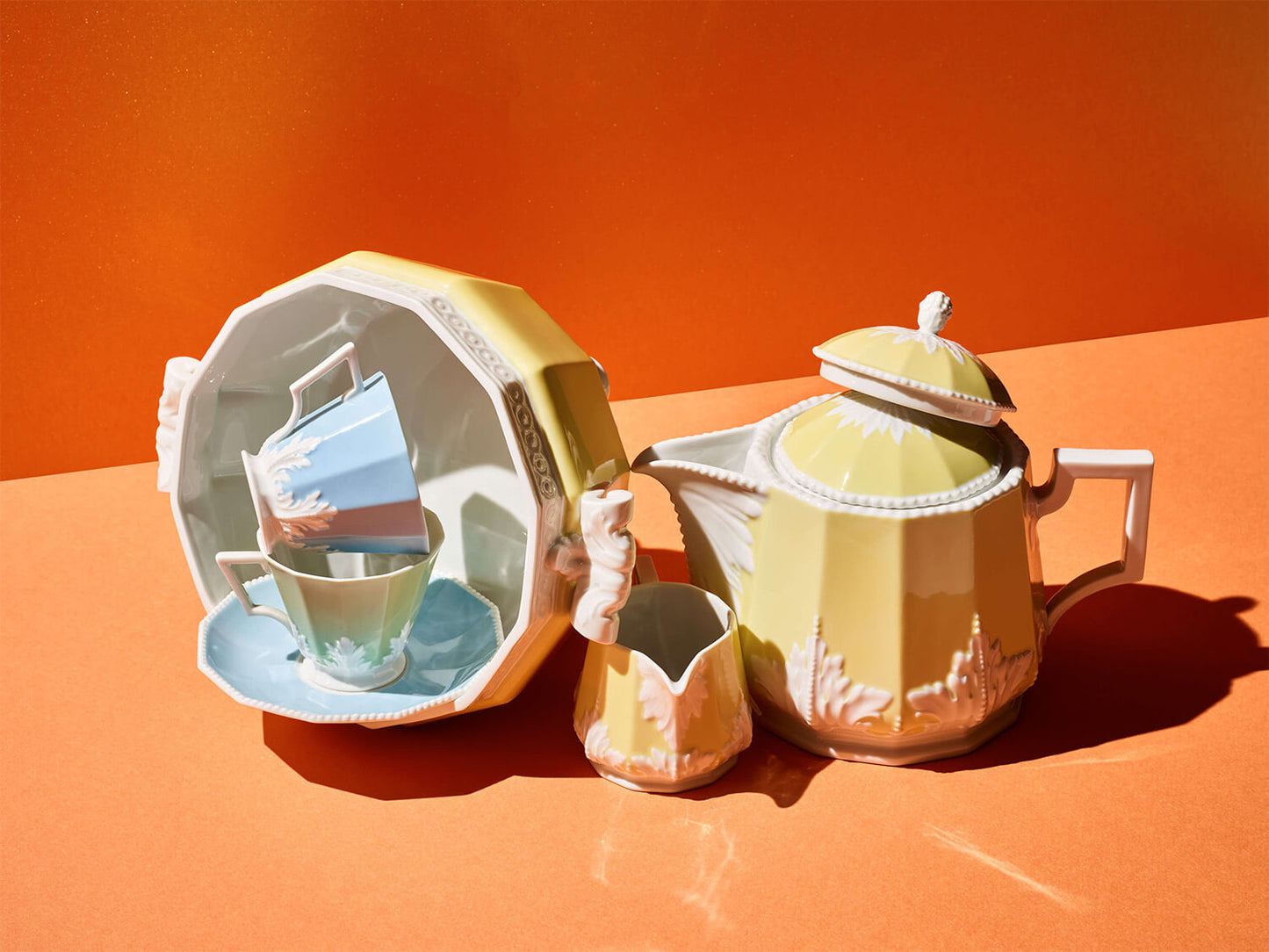Teller | Perl | Symphonie Blau | 27 cm