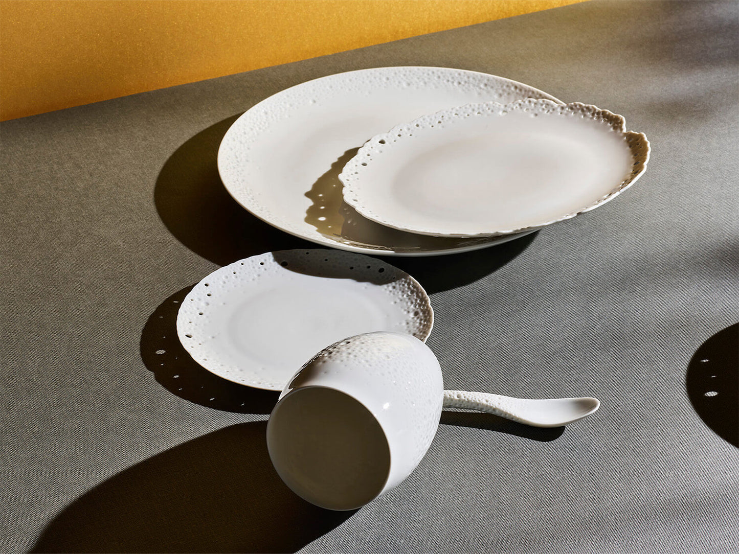 Teller | Weiße Koralle | 17 cm