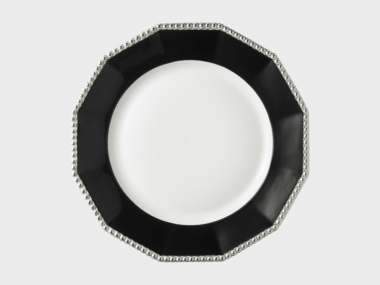 Plate | Pearl | Black Platinum | 26 cm