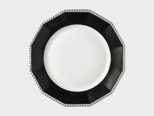 Plate | Pearl | Black Platinum | 26 cm
