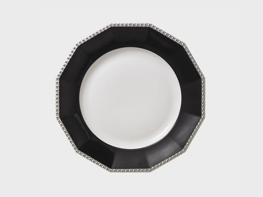 Plate | Perl | Black Platinum | 21 cm