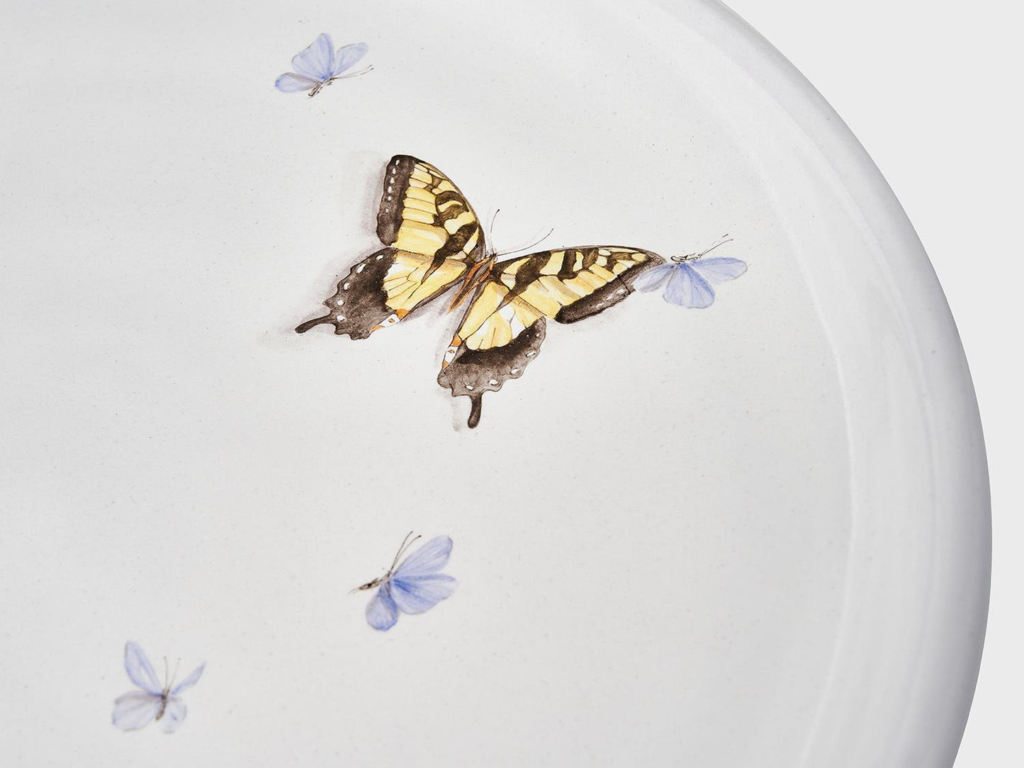 Majolika Vogel-Trinkschale | Papilio