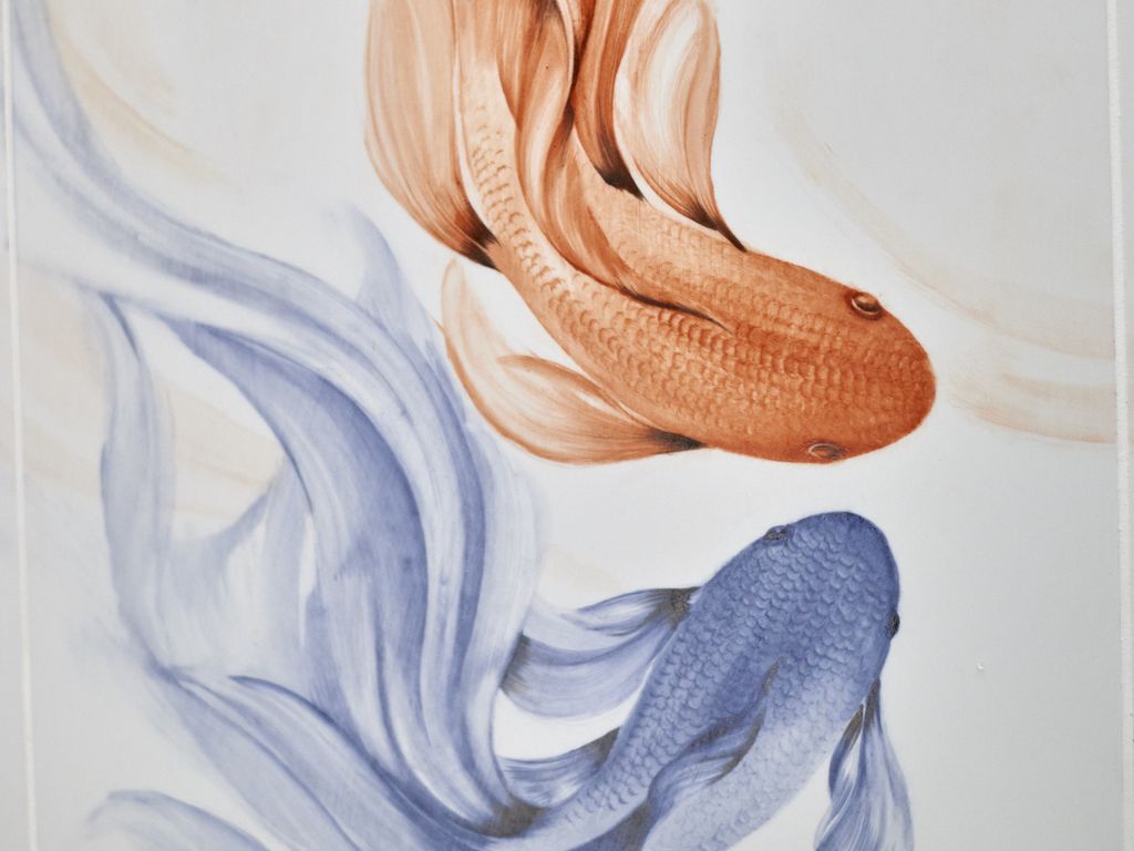 Wall tile | Dancing Fish